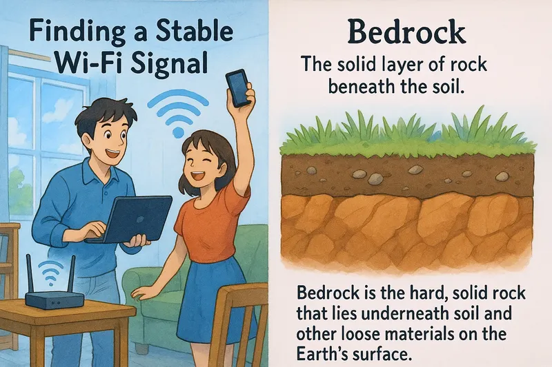 Bedrock Meaning