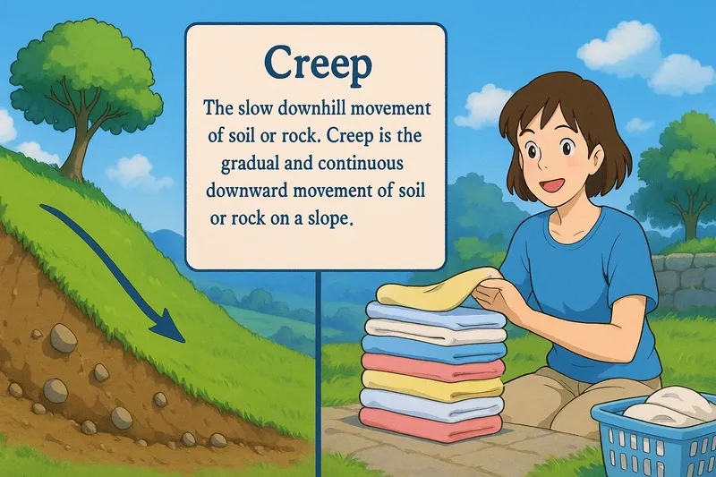 Creep Meaning