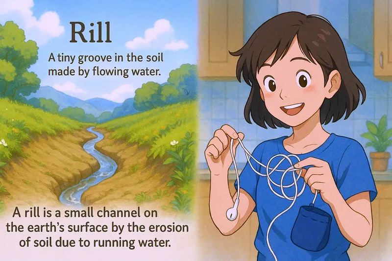 Rill Meaning Rill Meaning