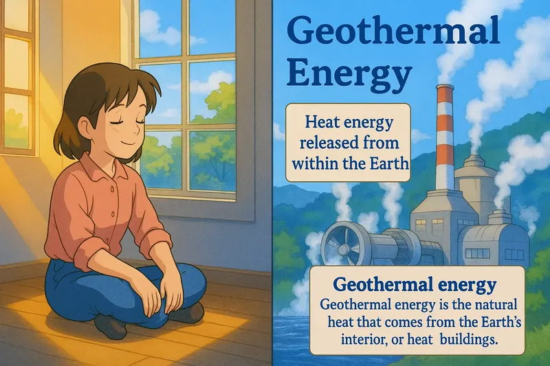Geothermal Energy Meaning