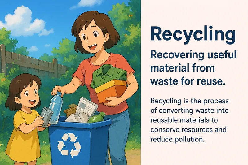 Recycling Meaning