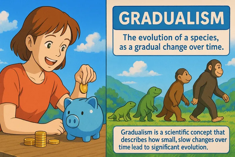 Gradualism Meaning Gradualism Meaning