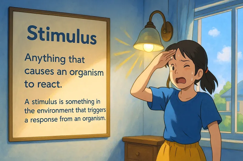 Stimulus Meaning Stimulus Meaning