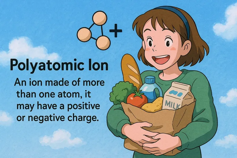 Polyatomic Ion Meaning