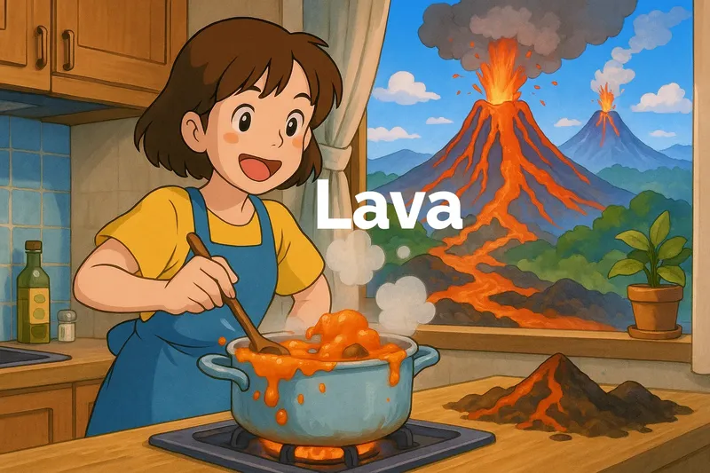 Lava Meaning Lava Meaning