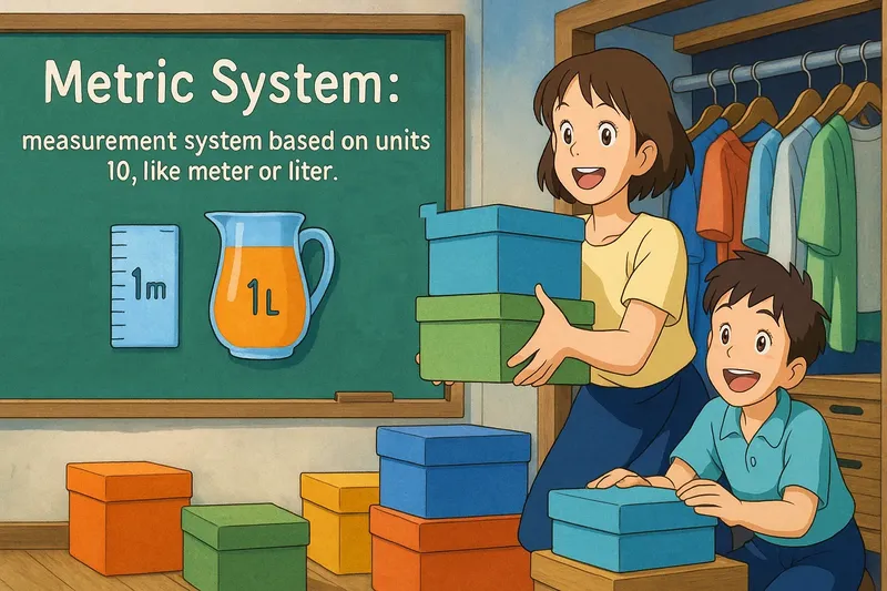Metric System Meaning Metric System Meaning