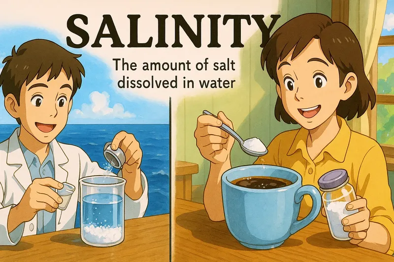Salinity Meaning Salinity Meaning