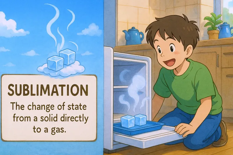 Sublimation Meaning