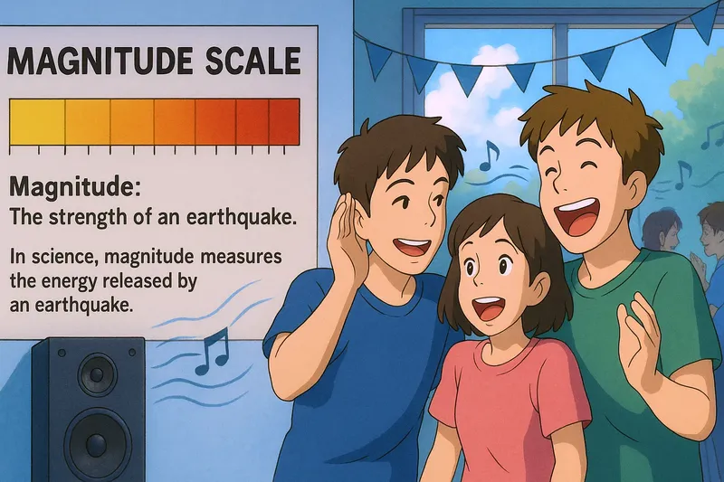 Magnitude Meaning Magnitude Meaning
