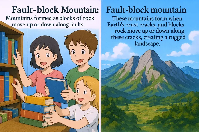 Fault-block Mountain Meaning Fault-block Mountain Meaning