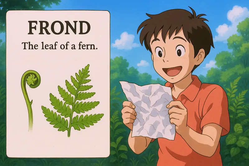 Frond Meaning Frond Meaning