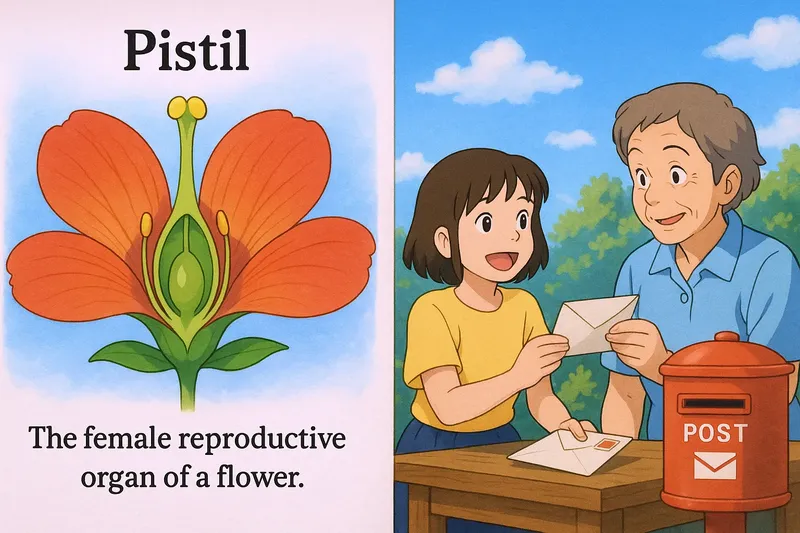 Pistil Meaning Pistil Meaning