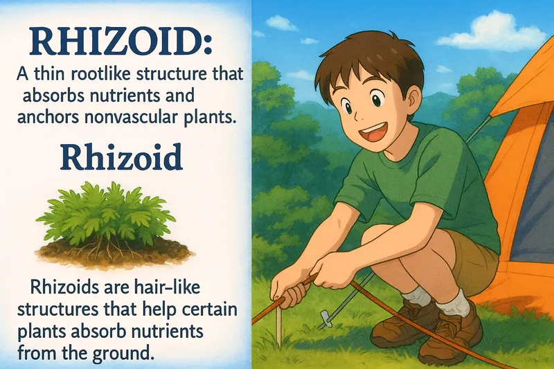 Rhizoid Meaning Rhizoid Meaning