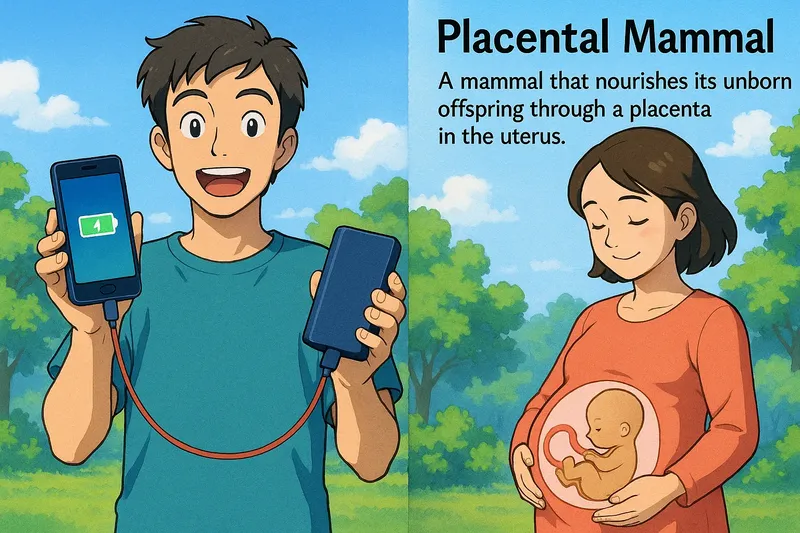 Placental Mammal Meaning