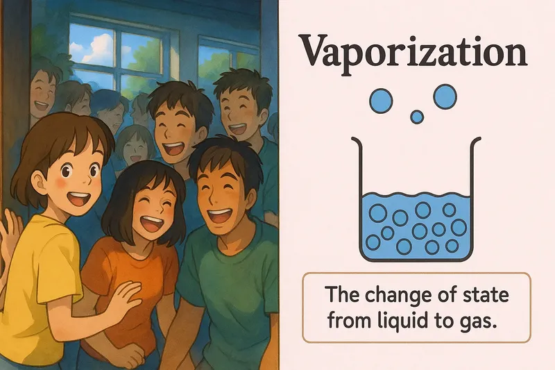 Vaporization Meaning