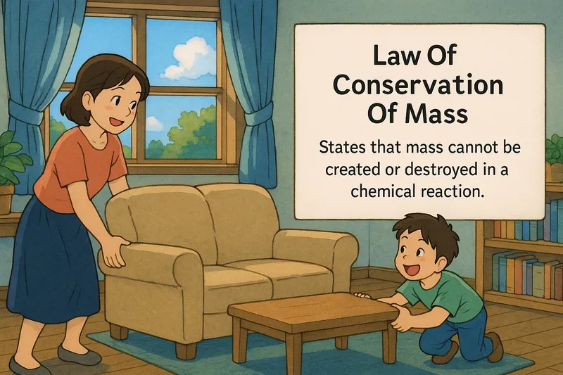 Law Of Conservation Of Mass Meaning
