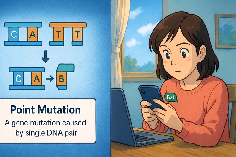 Point Mutation Meaning
