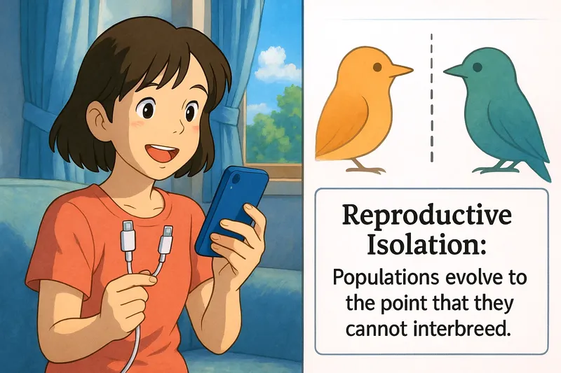Reproductive Isolation Meaning
