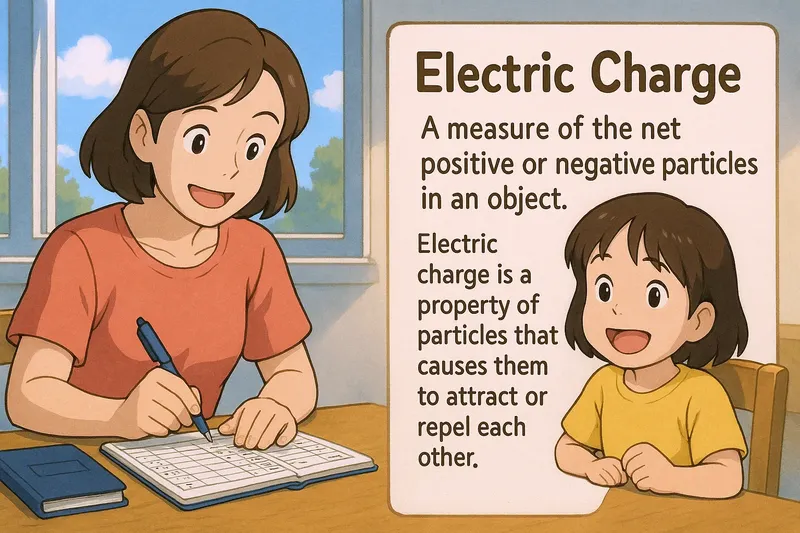 Electric Charge Meaning