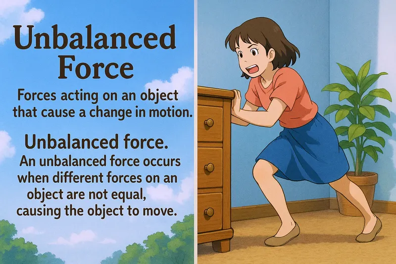 Unbalanced Force Meaning Unbalanced Force Meaning