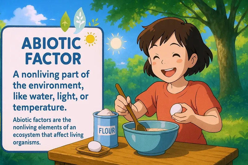 Abiotic Factor Meaning Abiotic Factor Meaning