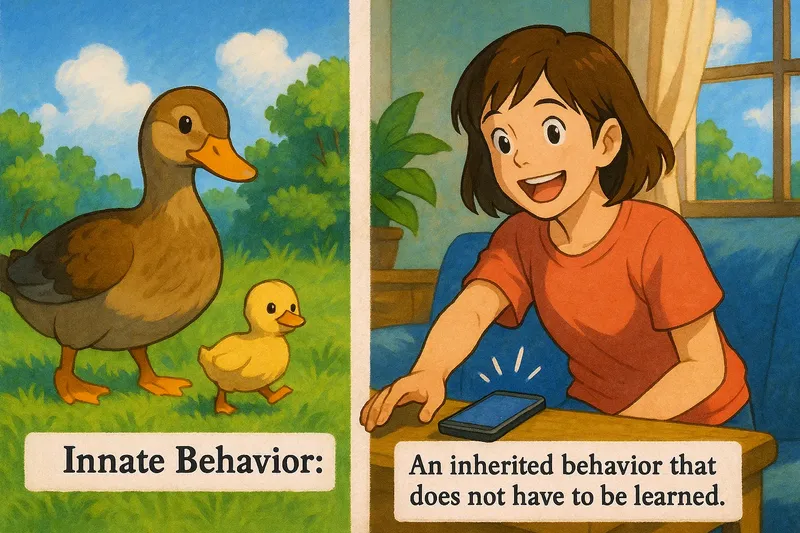 Innate Behavior Meaning Innate Behavior Meaning