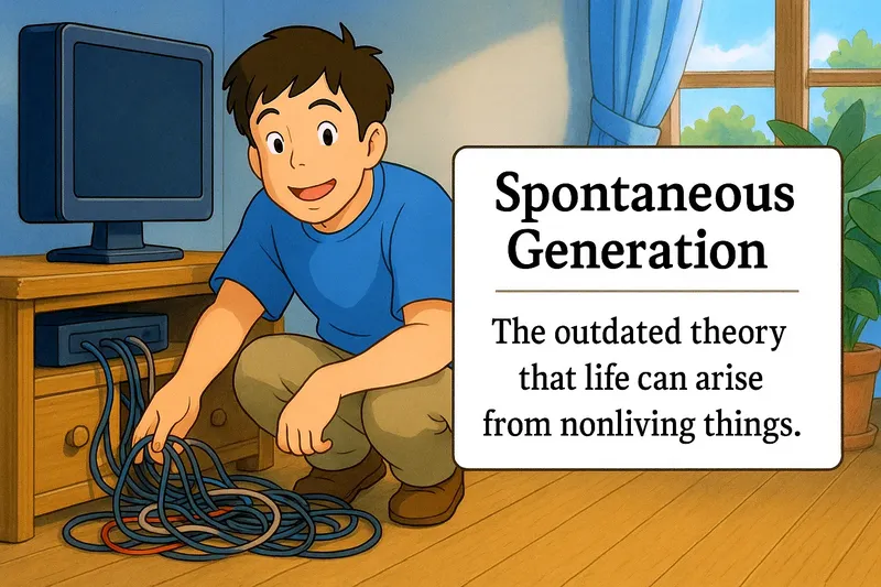 Spontaneous Generation Meaning
