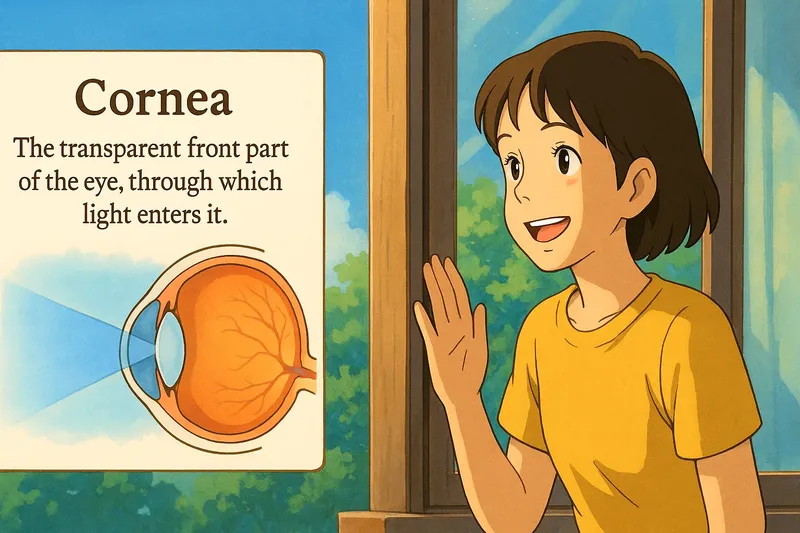 Cornea Meaning Cornea Meaning