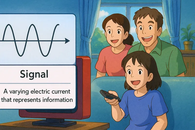 Signal Meaning Signal Meaning