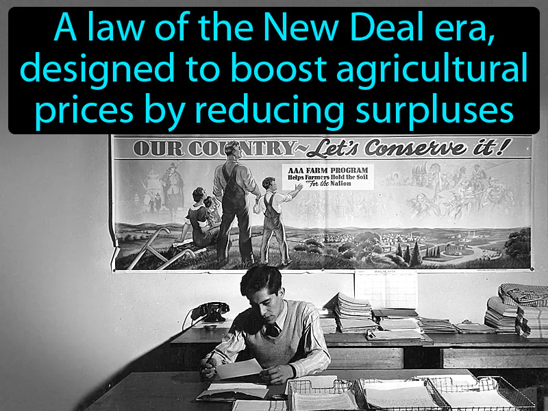 Agricultural Adjustment Act Definition Agricultural Adjustment Act Definition