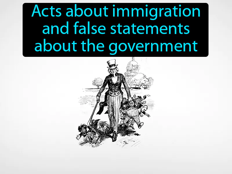 Alien And Sedition Acts Definition Alien And Sedition Acts Definition