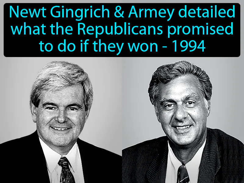 Contract With America Definition Contract With America Definition