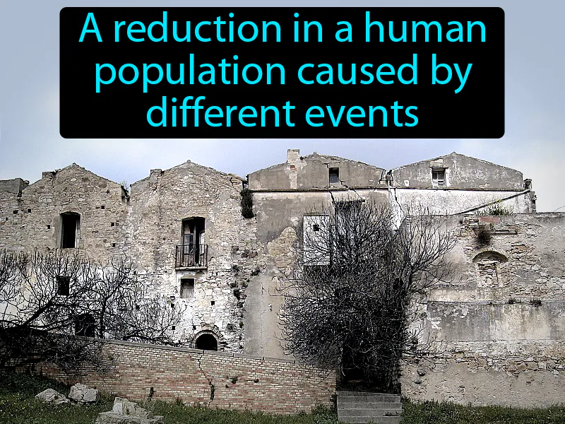 Depopulation Definition Depopulation Definition