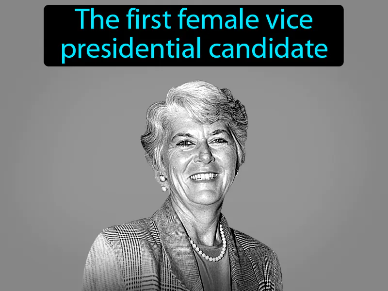 Geraldine Ferraro Definition Geraldine Ferraro Definition