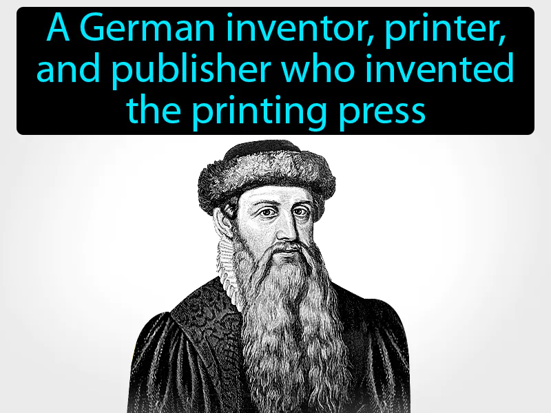 Johann Gutenberg Definition Johann Gutenberg Definition