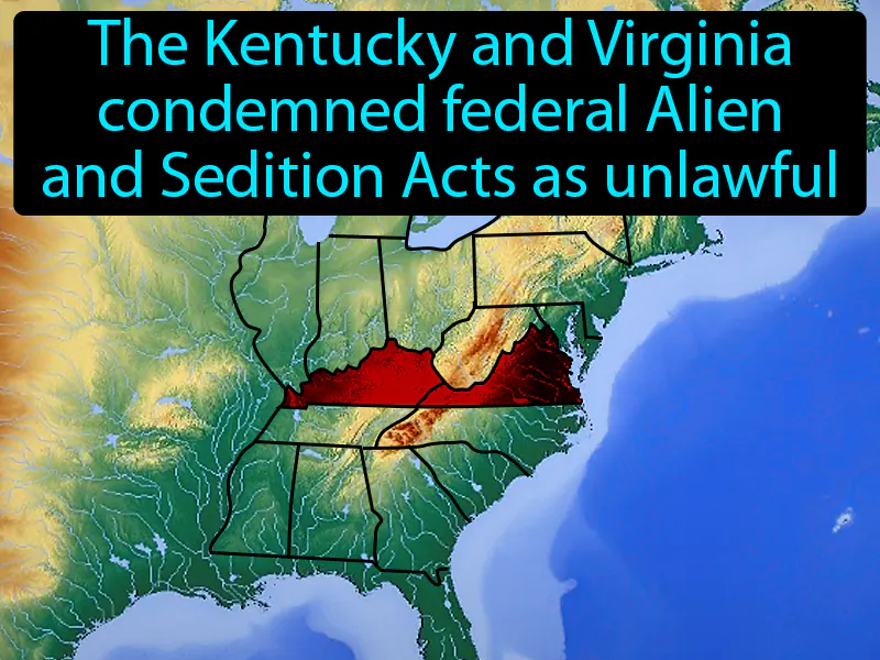 Kentucky And Virginia Resolutions Definition Kentucky And Virginia Resolutions Definition