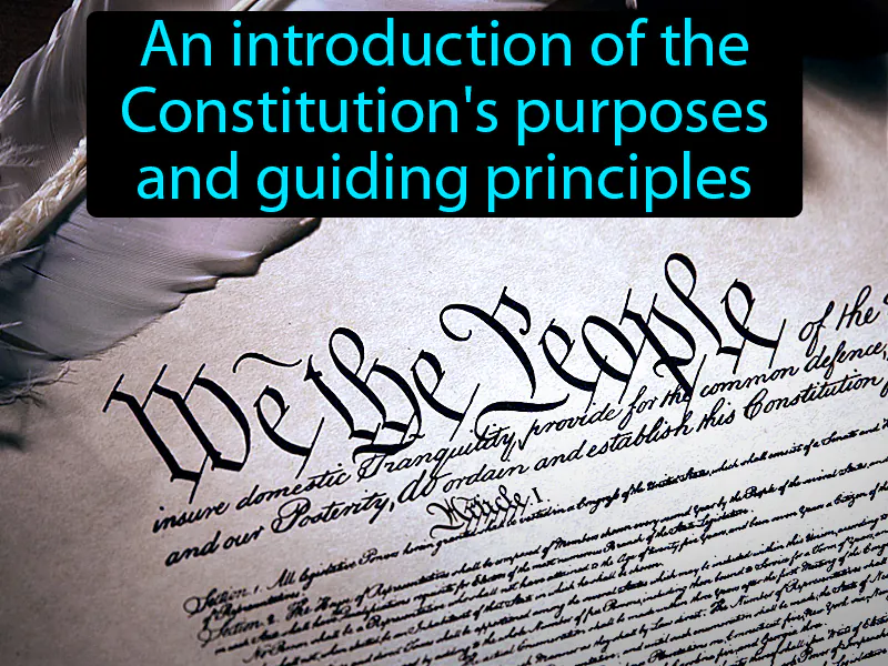 Preamble Definition Preamble Definition