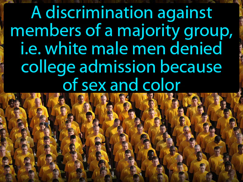 Reverse Discrimination Definition Reverse Discrimination Definition