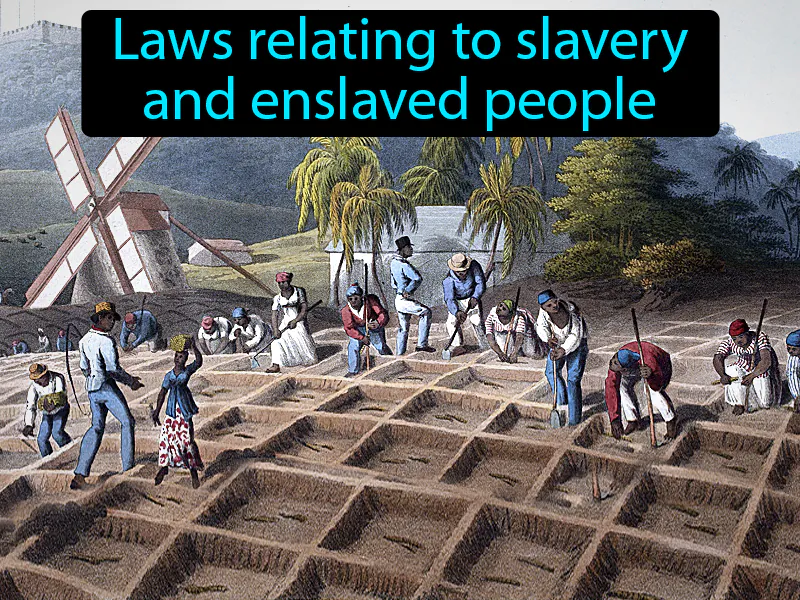 Slave Codes Definition Slave Codes Definition