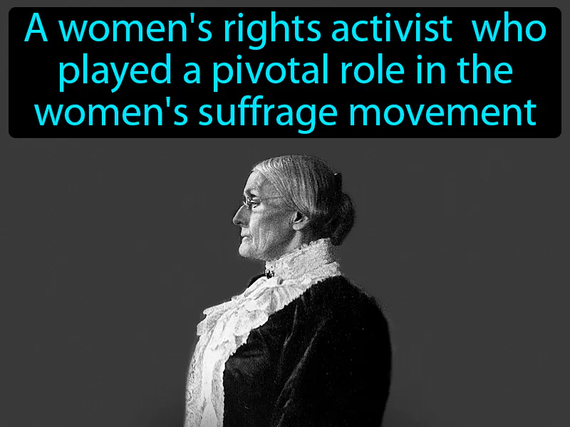 Susan B Anthony Definition Susan B Anthony Definition