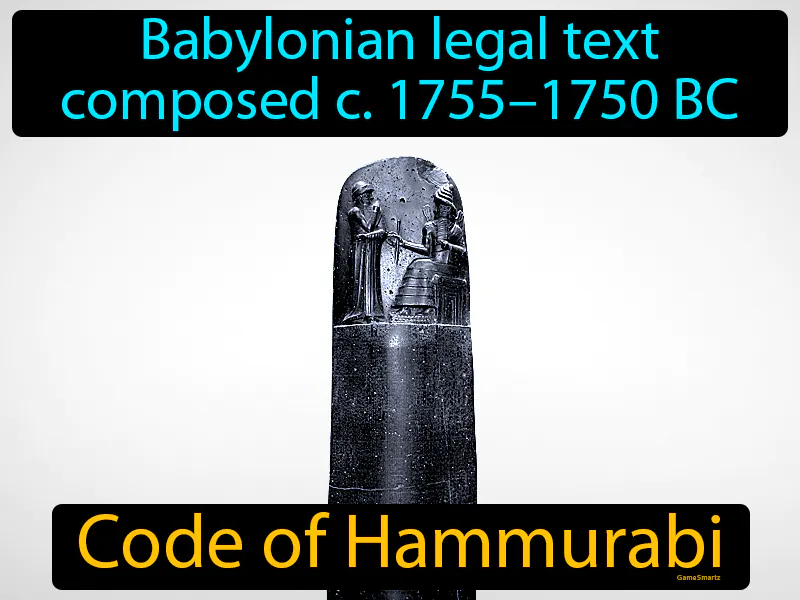Code Of Hammurabi Definition Code Of Hammurabi Definition