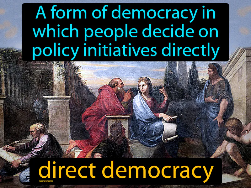 Direct Democracy Definition Direct Democracy Definition