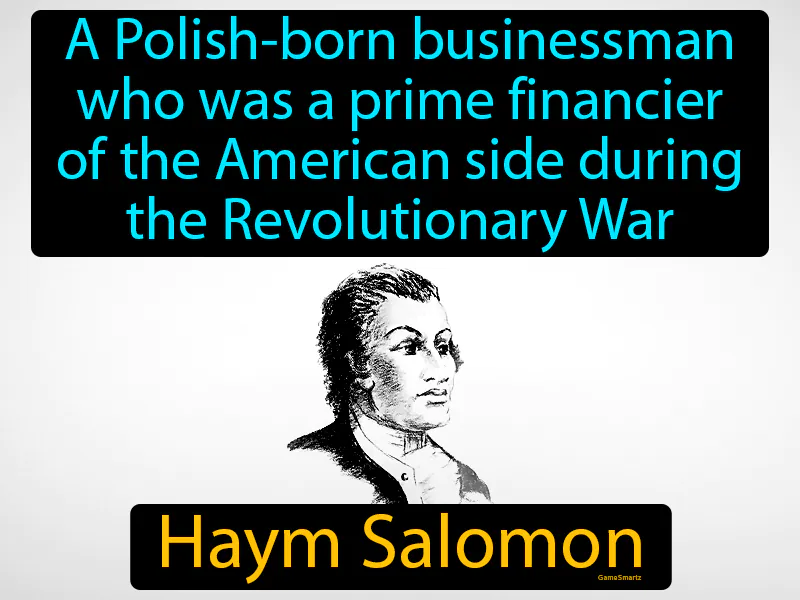 Haym Salomon Definition Haym Salomon Definition