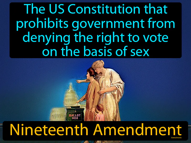 Nineteenth Amendment Definition Nineteenth Amendment Definition