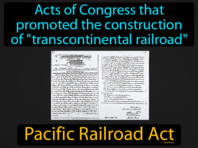 Pacific Railroad Act Definition Pacific Railroad Act Definition