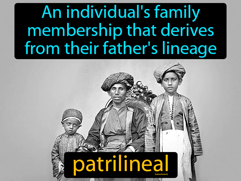 Patrilineal Definition Patrilineal Definition