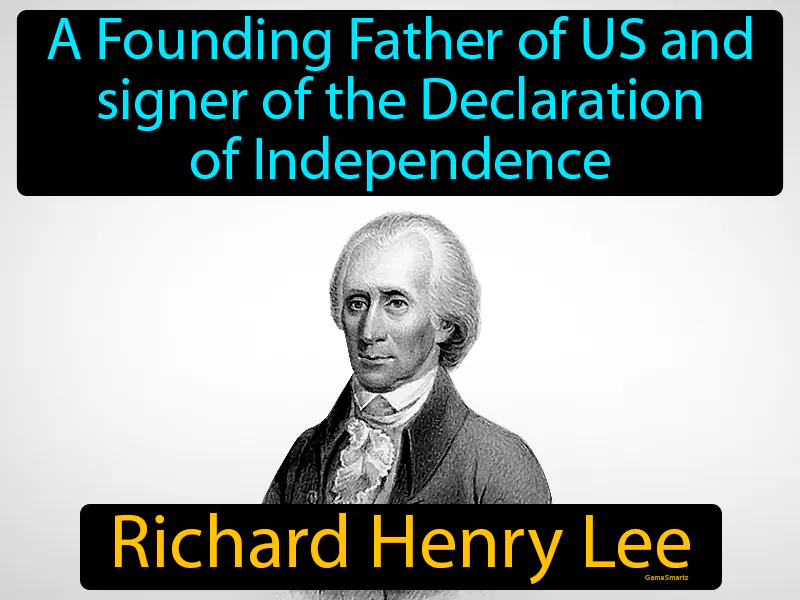 Richard Henry Lee Definition Richard Henry Lee Definition