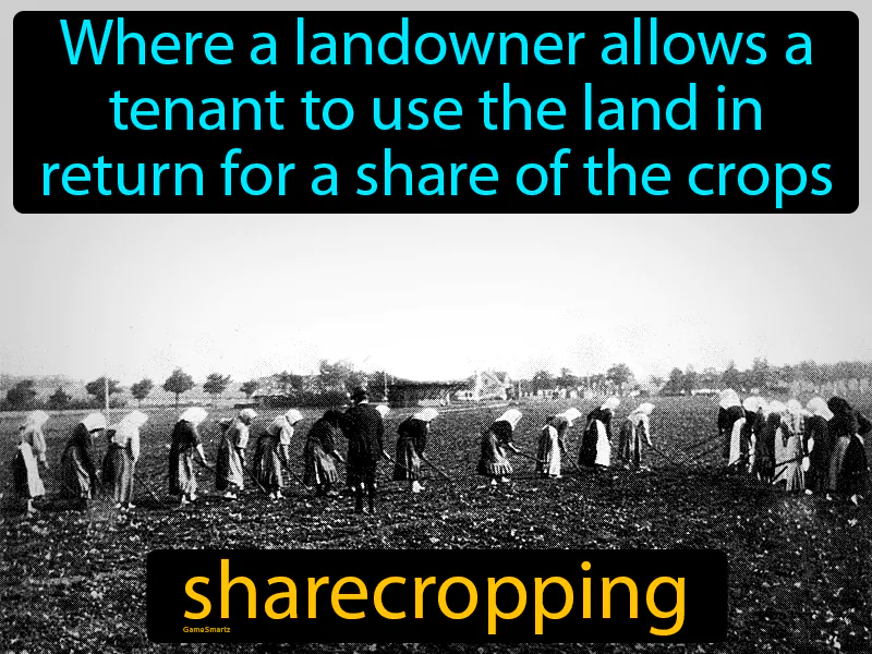 Sharecropping Definition Sharecropping Definition