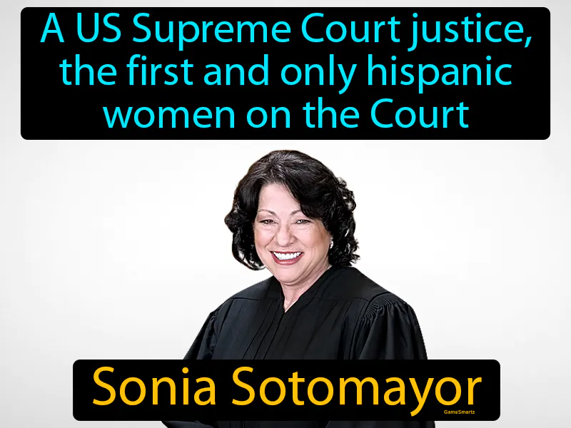Sonia Sotomayor Definition Sonia Sotomayor Definition