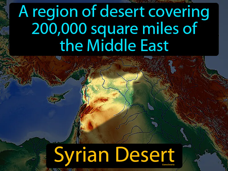 Syrian Desert Definition Syrian Desert Definition